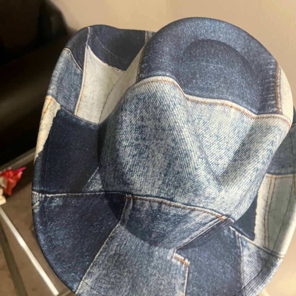 Patchwork Denim Hat, Make your Best offer